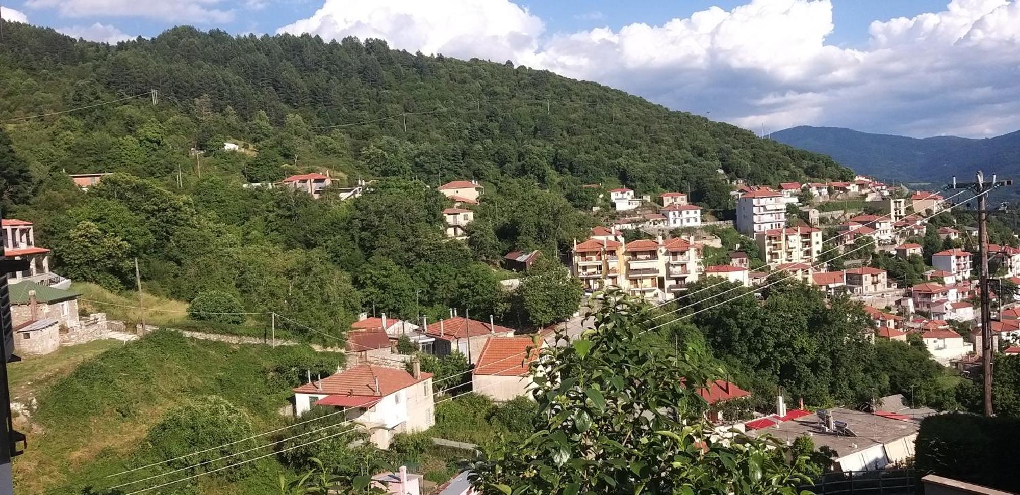Apartamento Το Σπίτι Της Ευτυχίας Στούντιο Karpenísion Exterior foto
